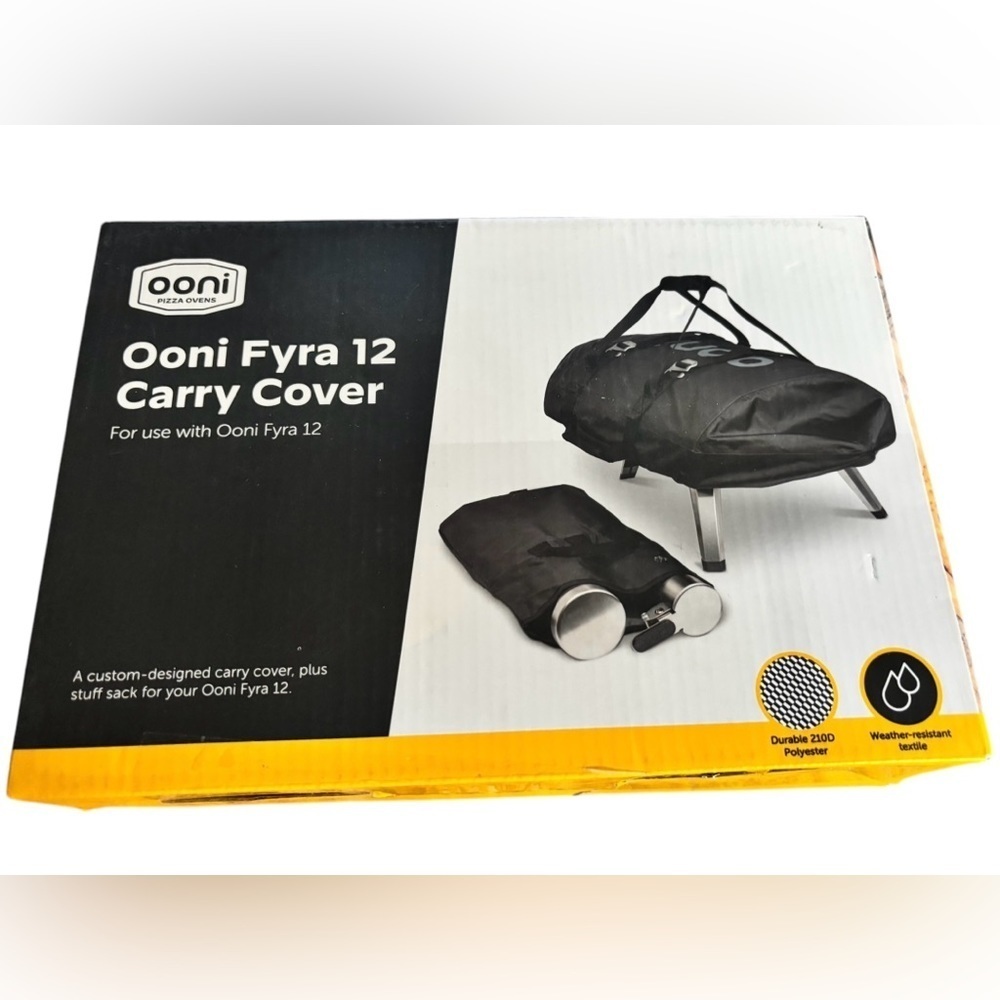 Ooni Fry’s 12 Carry Covet Custom Designed W/ Bonus Sack Black Weather Resistant